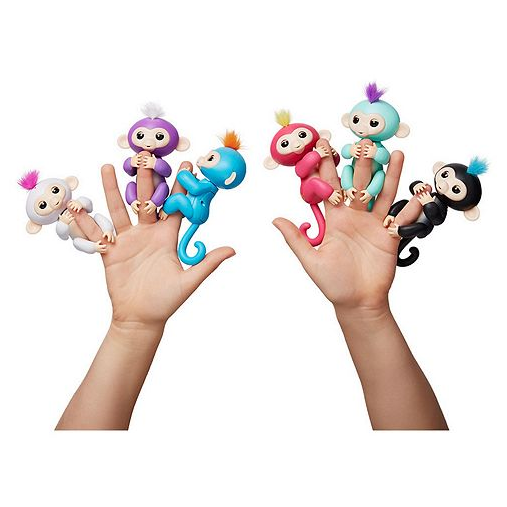 New Finger Cute Toy Baby Monkey Electronic Interactive - Fingerlings Toy (900x506), Png Download