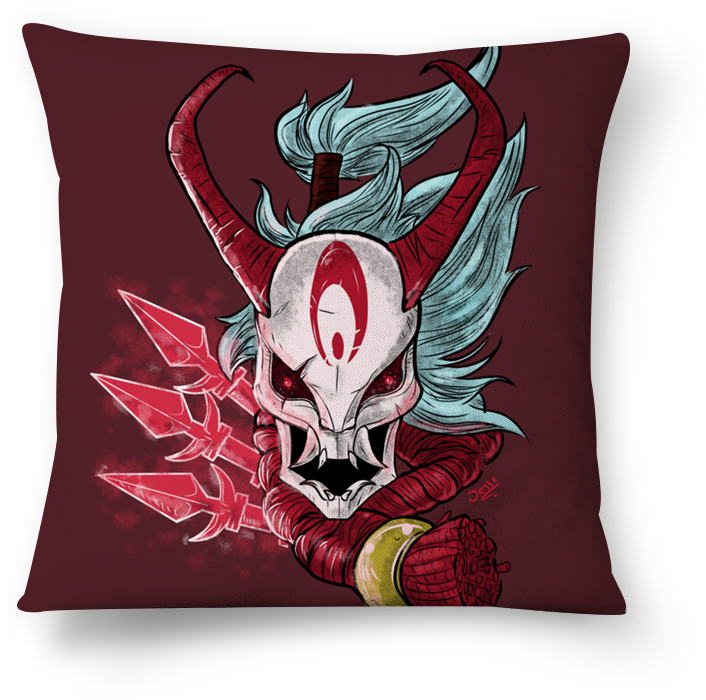 Almofada Blood Moon Kalista De Jessé Luizna - Throw Pillow (800x800), Png Download