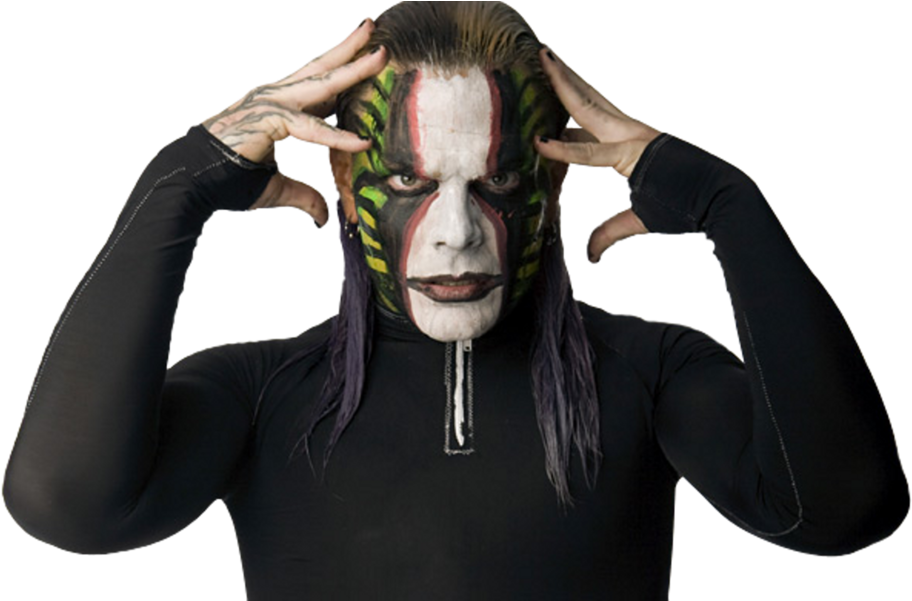 Jeff Hardy - Wwe Jeff Hardy Face Paint (960x600), Png Download
