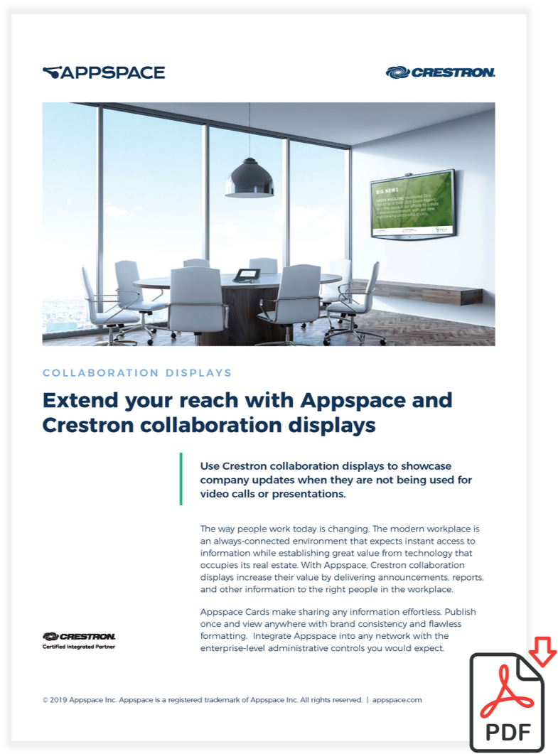 Thumb Crestron Collab - Crestron Mercury Meeting Room (820x1095), Png Download