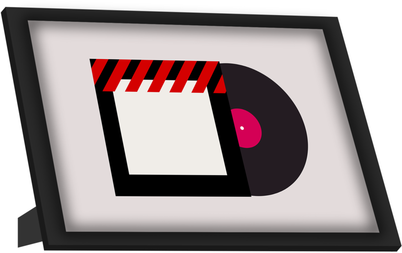Online Shopping Framed Art Prints & Brand Merchandise - Graphic Design (1024x724), Png Download