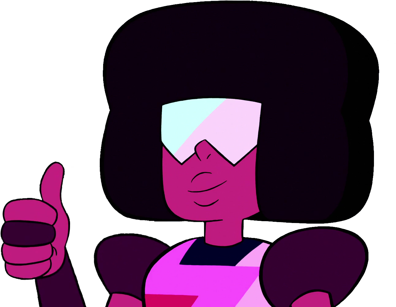 Garnet Thumb Up2 - Garnet Steven Universe Happy (1920x1090), Png Download