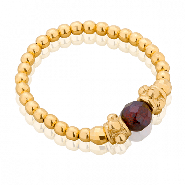 Ring With Garnet - Ring (650x650), Png Download