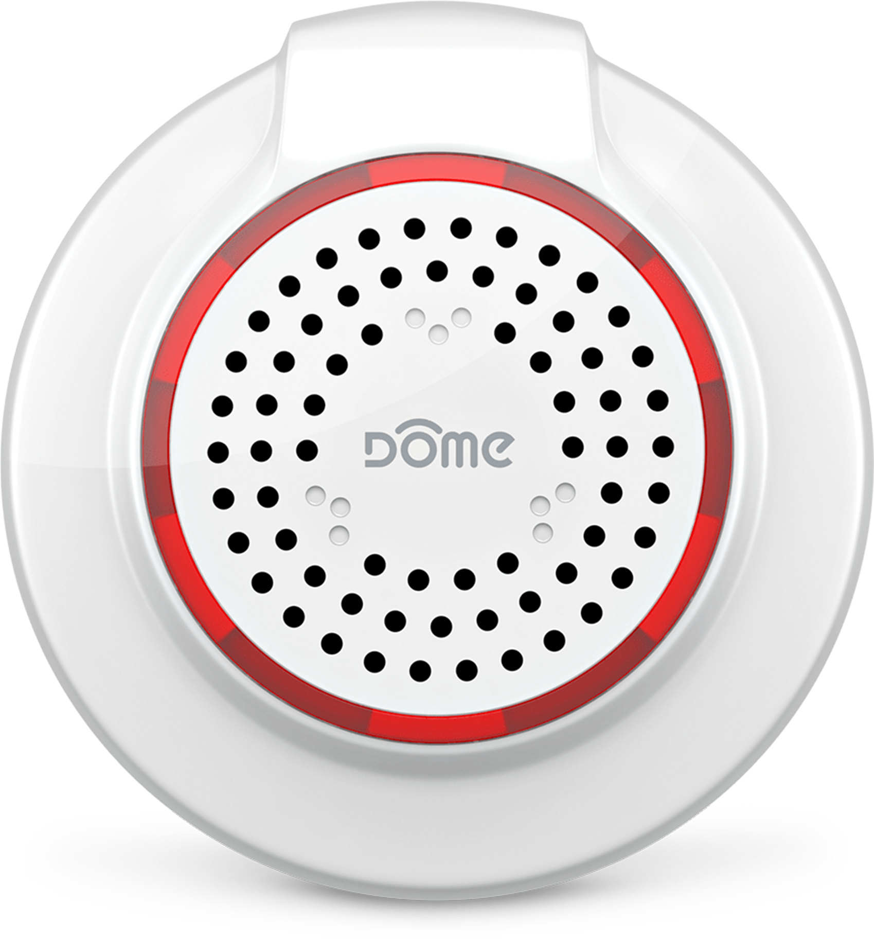 If You Use A Smart Lock, You Can Now Control It Via - Dome Dms01 Z-wave Plus Battery-operated Siren (3796x2025), Png Download