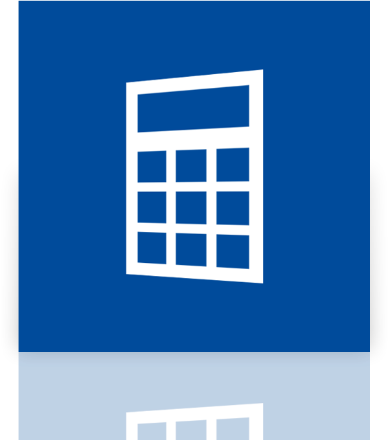Alt, Mirror, Calculator Icon - Icono De Calculadora De Windows (640x640), Png Download