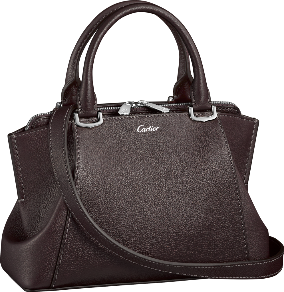 C De Cartier Bag, Mini Model Rhodolite Garnet Taurillon - Tote Bag (995x1024), Png Download