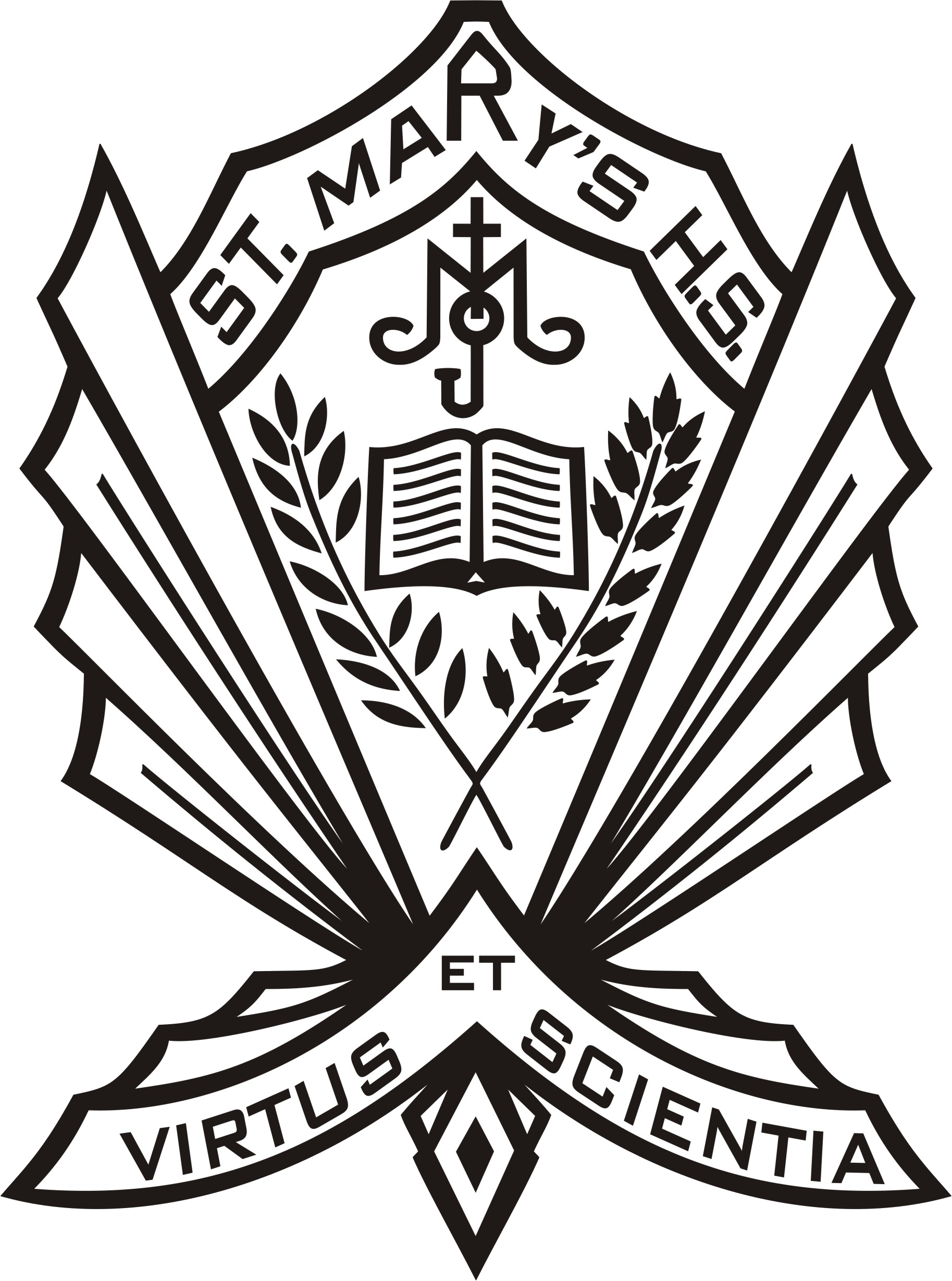 Retro Crest 1 Colour Sample - Emblem (1827x2459), Png Download