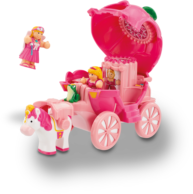Princess Carriage Pippa Wow Toys Toddler Preschool - Wow Pippa's Princess Carriage (1250x850), Png Download