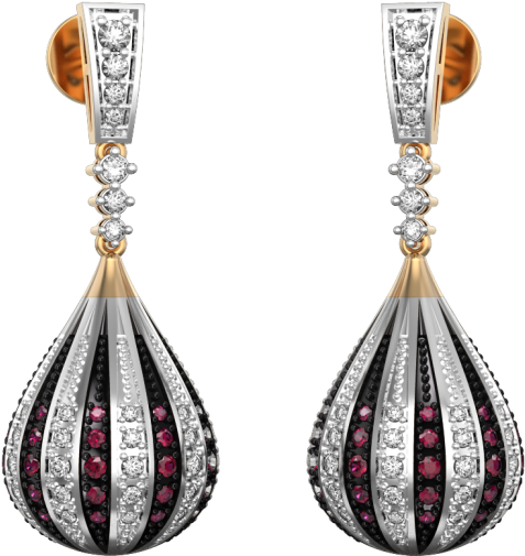 Cinderella's Carriage Earrings - Earrings (650x650), Png Download