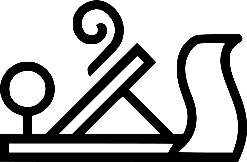 Svg Png Icon Free Download Onlinewebfonts Com - Hand Plane Icon (980x644), Png Download