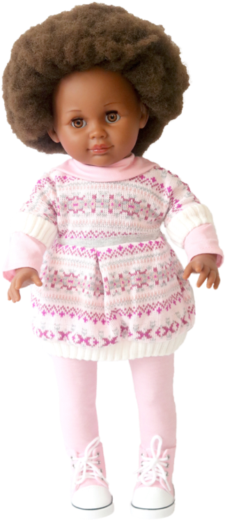 Dionne Doll - Afro Hair - Doll (550x778), Png Download