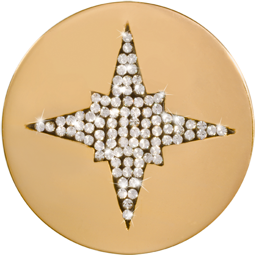 Nikki Lissoni 'starshine' Medium Coin - Emblem (600x600), Png Download