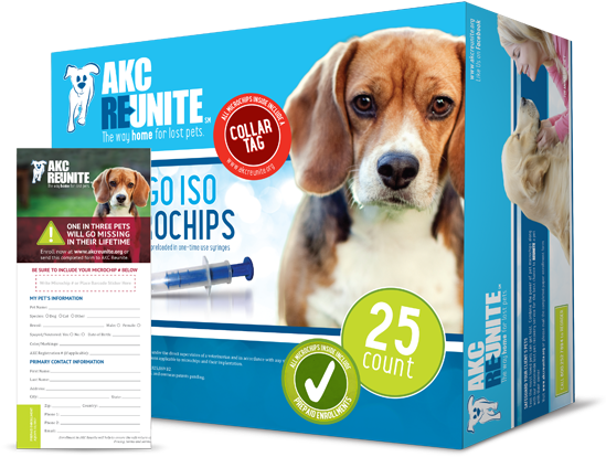 25-ct Indigo Iso Microchips With Prepaid Enrollments - Microchip Implant (600x600), Png Download