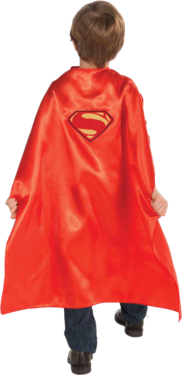 Kids Superman Cape - Superman Kappe (800x1268), Png Download