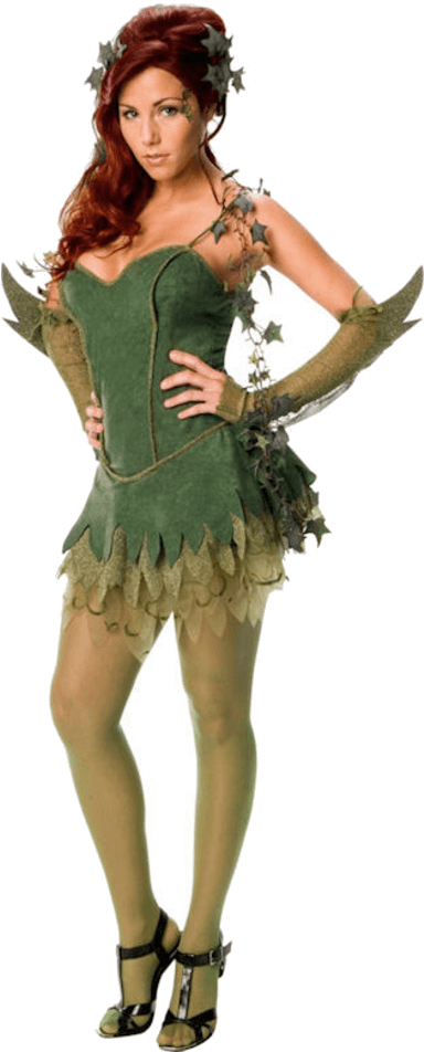 Secret Wishes Poison Ivy Costume - Las Vegas Womens Fancy Dress (600x951), Png Download