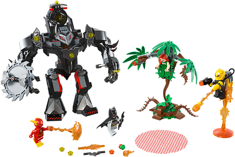 Poison Ivy™ Mech - Lego Batman Mech Vs Poison Ivy (800x600), Png Download