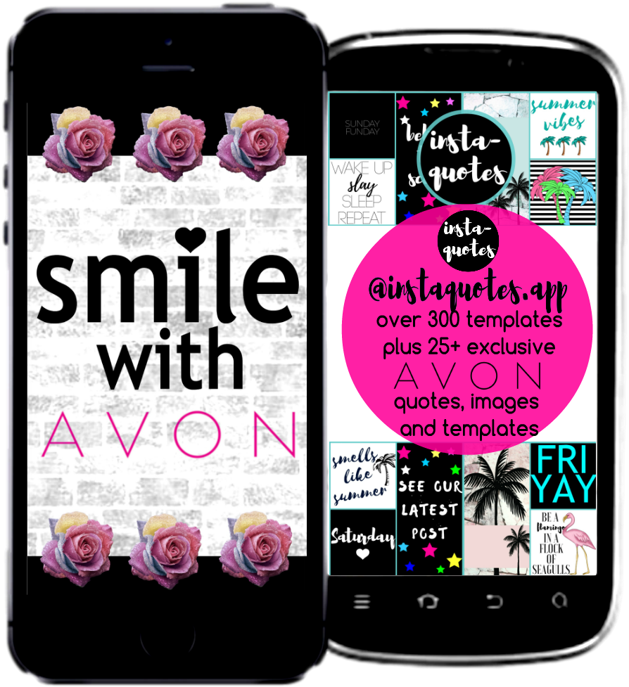 #avon #avonrep #avonmakeup #avonbeauty Insta-quotes - Iphone (1000x1000), Png Download