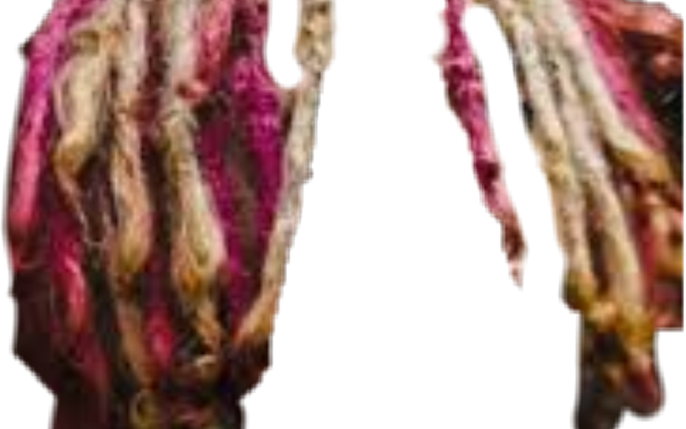 Hair Blonde Red Pink Lil Pump Lilpump Hair Redhairdontc (1368x855), Png Download