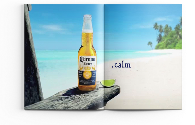 Mock-05 - Corona Beer (807x493), Png Download