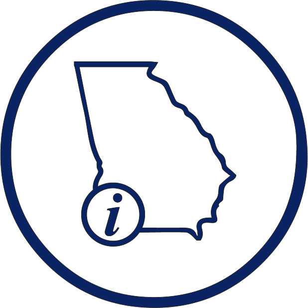 State Of Georgia Png (618x617), Png Download