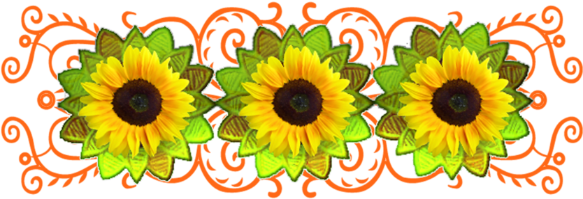 Element Png Sunflowers Scrapbooking - Sunflower (1024x1024), Png Download