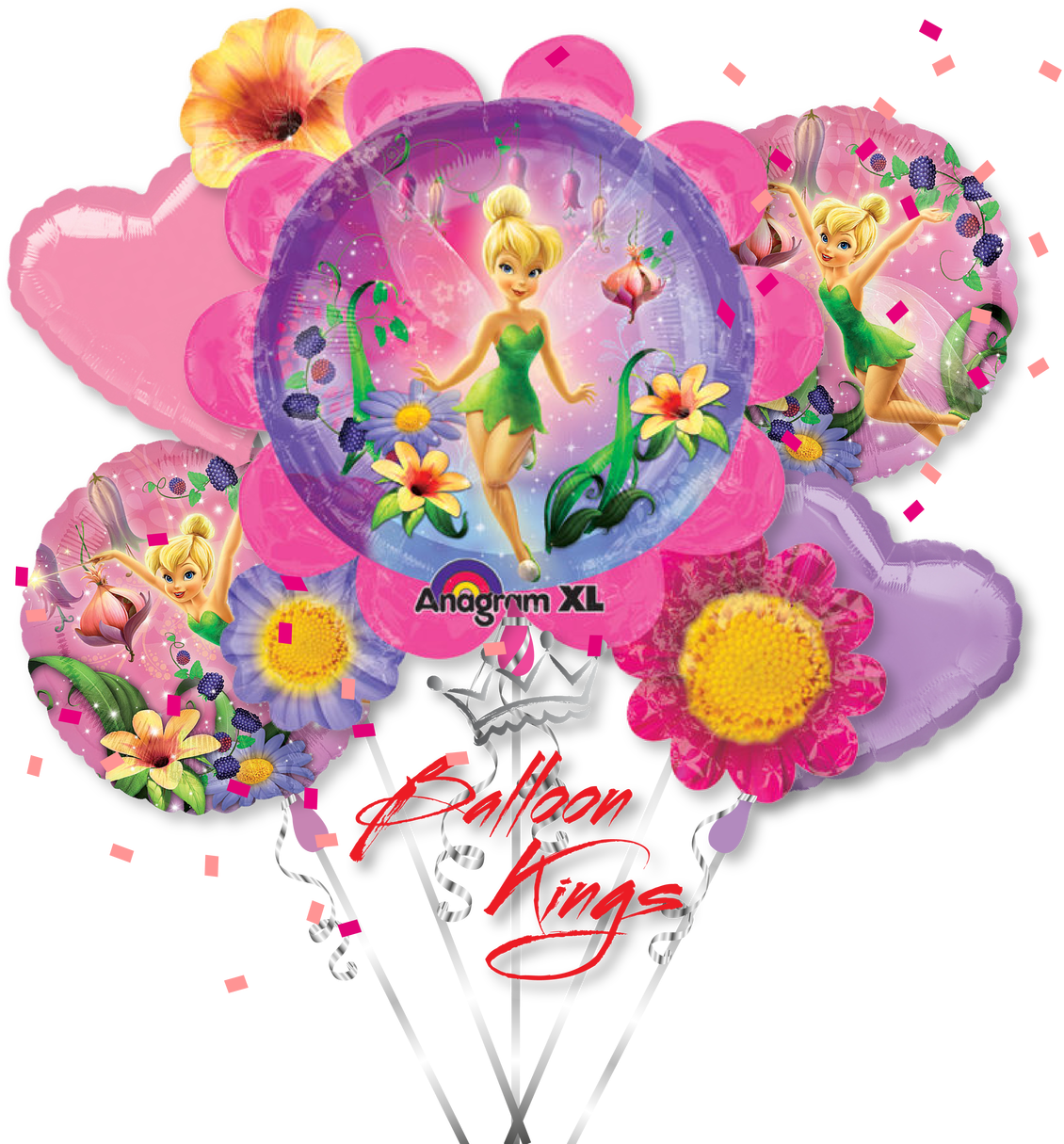 Tinker Bell Bouquet - Tinkerbell Flowers (1280x1280), Png Download