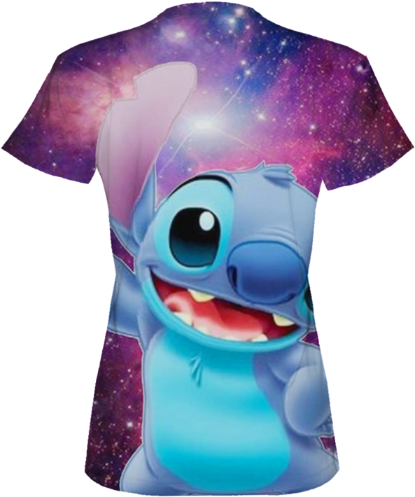 Anime Lilo Stitch 3d T-shirt - Stitch Disney (760x759), Png Download
