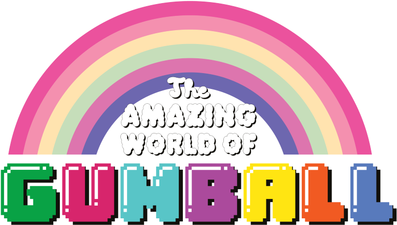 The Amazing World Of Gumball - Amazing World Of Gumball Logo (792x471), Png Download