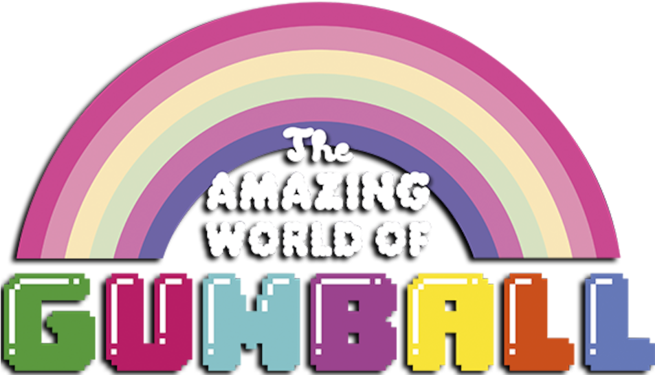 The Amazing World Of Gumball - Amazing World Of Gumball Logo Gif (1280x544), Png Download