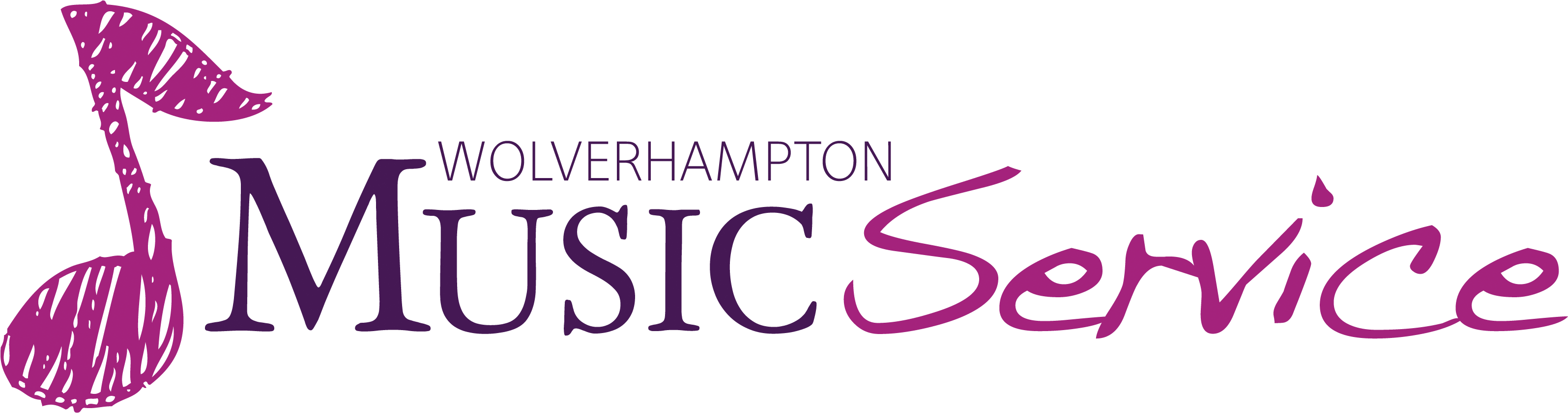 Wolverhampton Music Service (3508x1181), Png Download