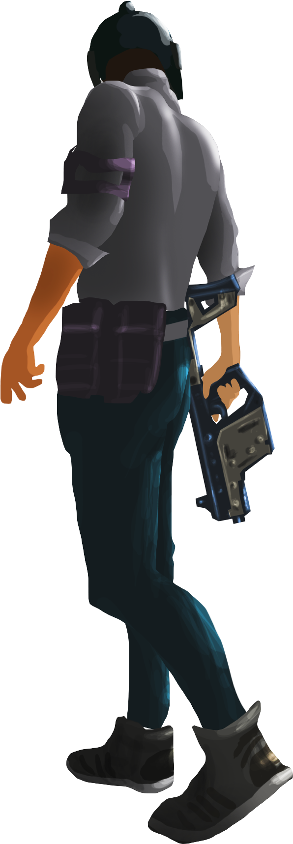 الرسوم الكاريكاتورية والإبداعية والتوضيح والحرف صورة - Revolver (2000x2000), Png Download