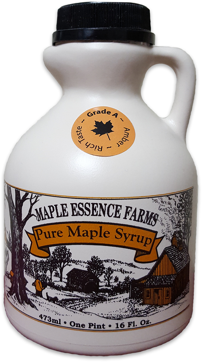 Trainor's Maple Essence Farms 1 Pint Bottle - Funks Grove Maple Syrup (710x1280), Png Download