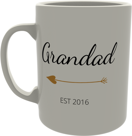Grandad - Est - Mug (600x760), Png Download