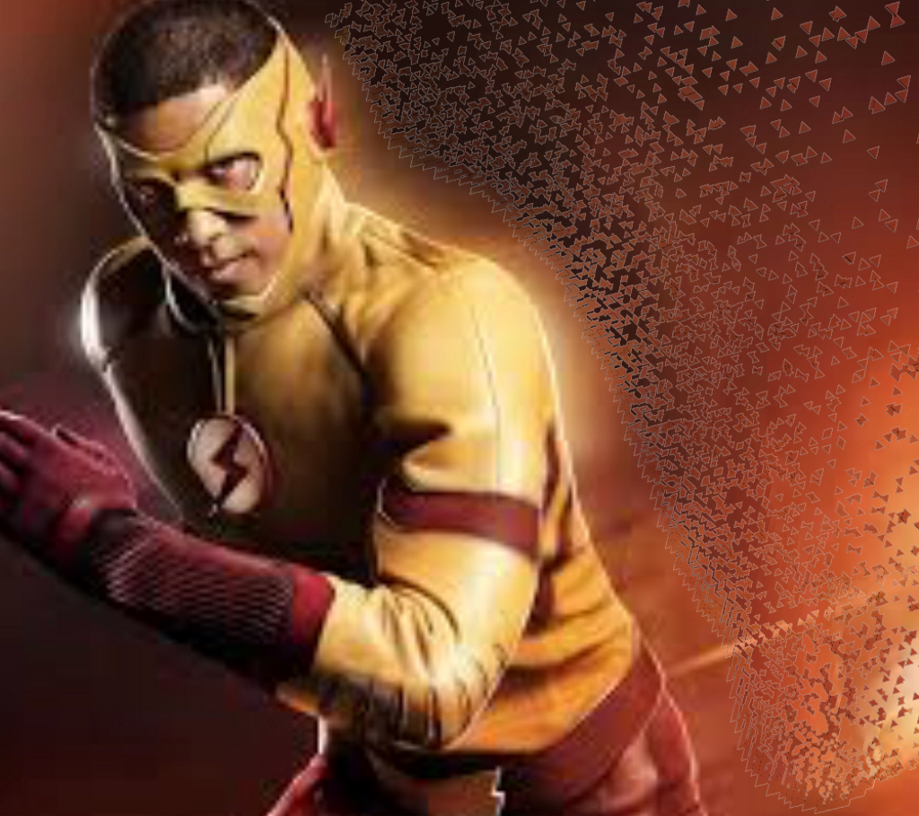 Kid Sticker - Cw Kid Flash (1024x909), Png Download
