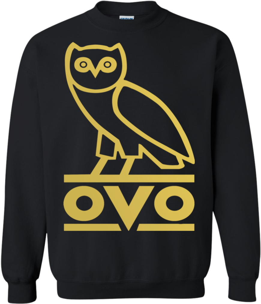 Gold Ovo Owl T Shirt Men Women Youth - Drake Logo Ovo (1024x1024), Png Download