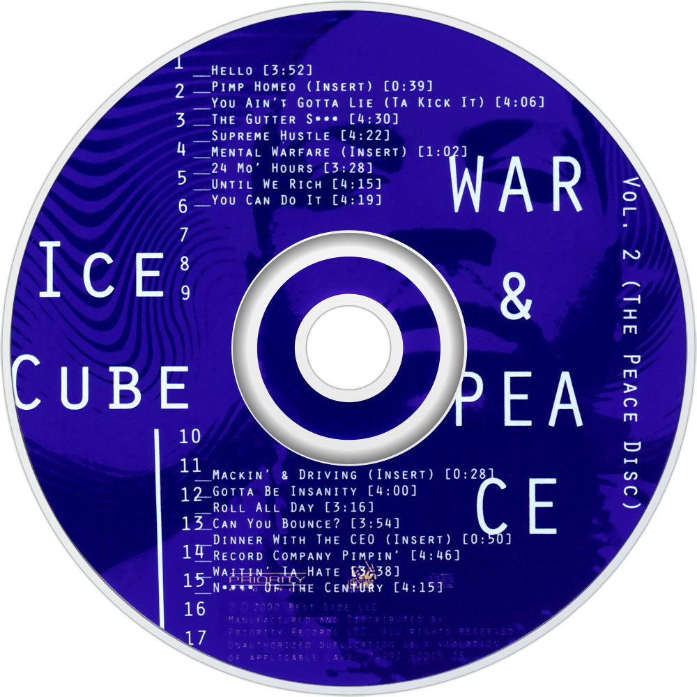 War & Peace Vol - Cd (1000x1000), Png Download