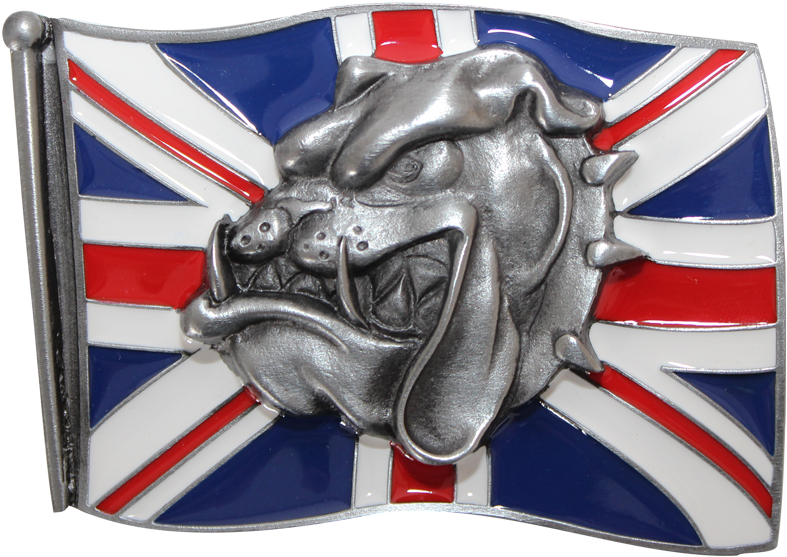British Bulldog Gürtelschnalle / Belt Buckle - Handbag (1000x1000), Png Download