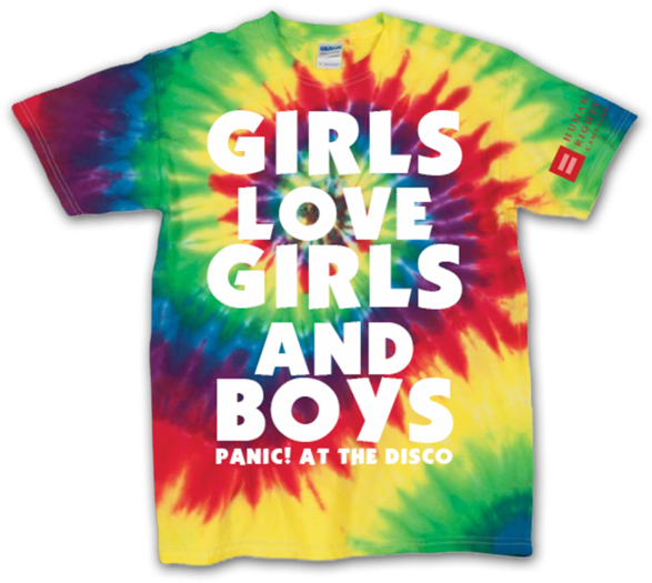Courtney Urie Followed - Panic At The Disco Rainbow Merch (600x600), Png Download