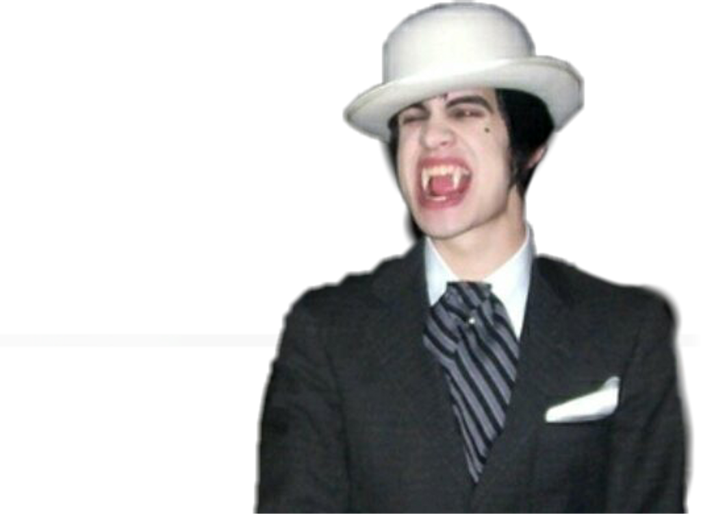 Brendonurie Sticker - Brendon Urie Vampire (1024x751), Png Download