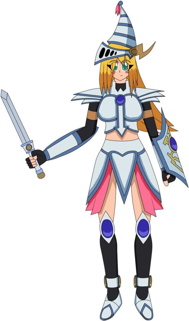Dark Magician Girl The - Dark Magician Girl The Dragon Knight Png (709x1126), Png Download
