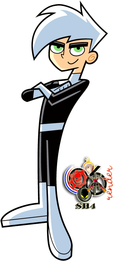Danny Phantom - Danny Phantom Render (412x905), Png Download