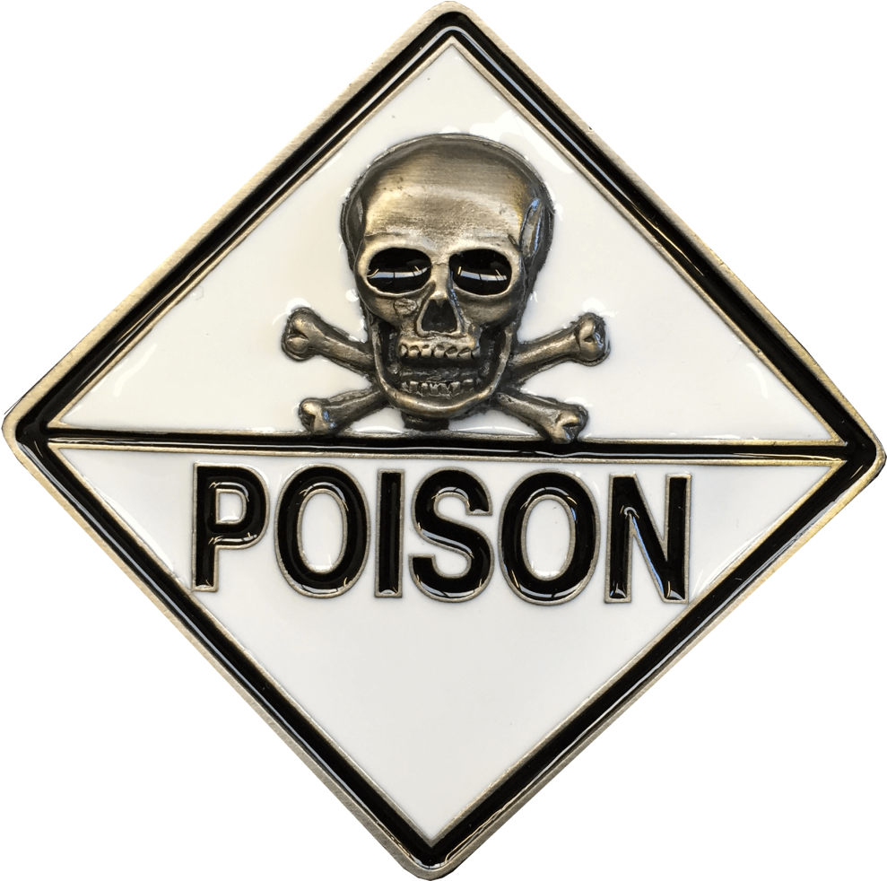 Poison Belt Buckle - Emblem (1024x981), Png Download