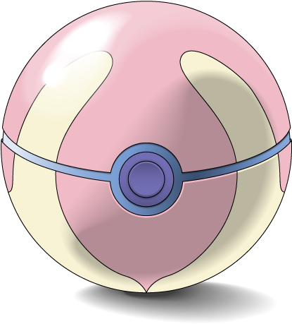 Heal Ball By Oykawoo-d86assw - Heal Ball Pokemon (600x600), Png Download