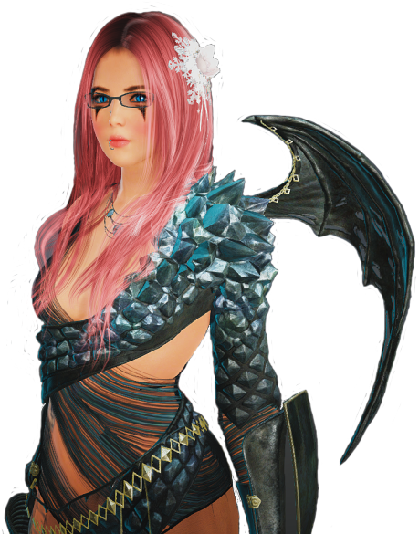 Black Desert Online Valkyrie 02 Png - Cg Artwork (1202x677), Png Download