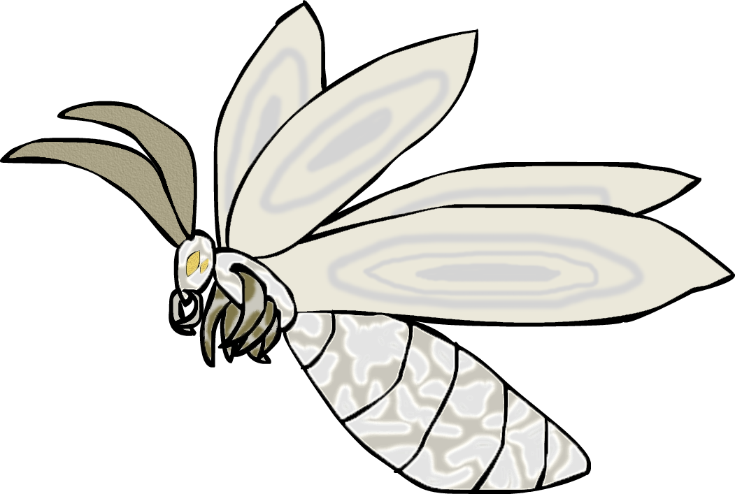 Oh Noes, It's Mothra (1051x707), Png Download