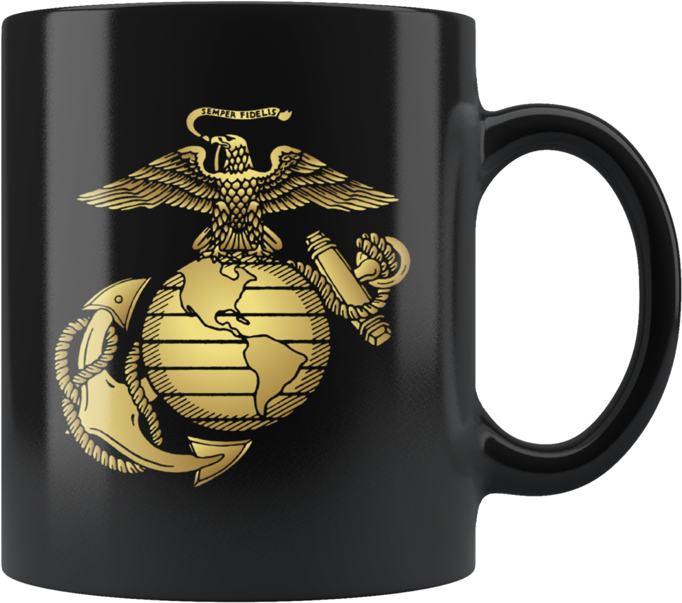 Marine Corps Eagle Globe And Anchor Mug Marine Corps - Grinch Cups (1024x1024), Png Download