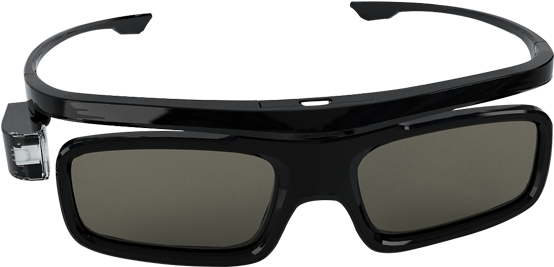 Jmgo Active Shutter 3d Glasses - Glasses (600x600), Png Download