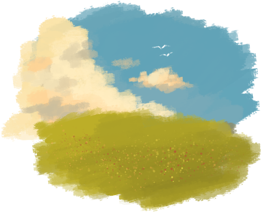 Roker 🍓 @roker Flower - Painting (910x800), Png Download