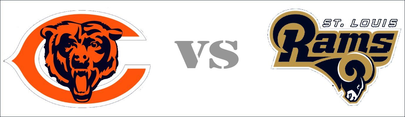 Chicago Bears Vs - Emblem (1378x400), Png Download