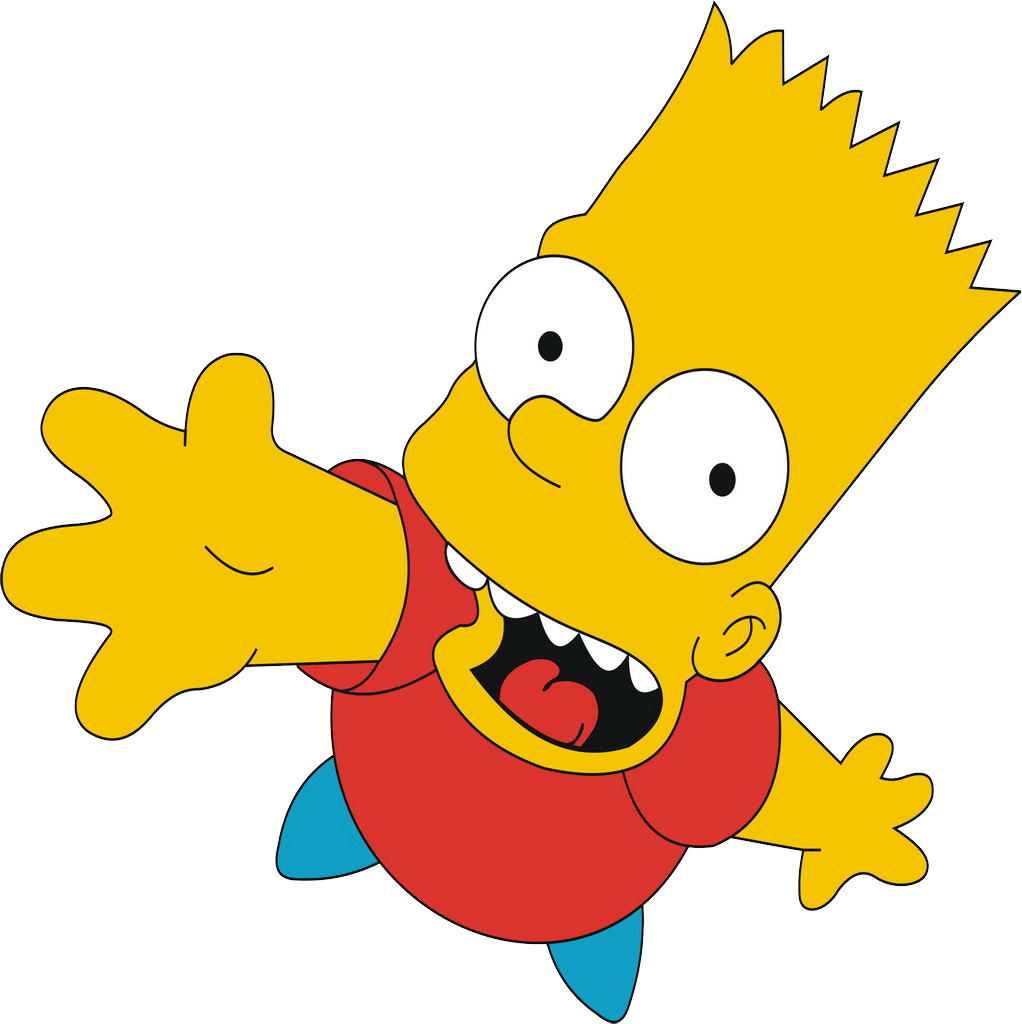 Bart Simpson Png Png (1022x1024), Png Download